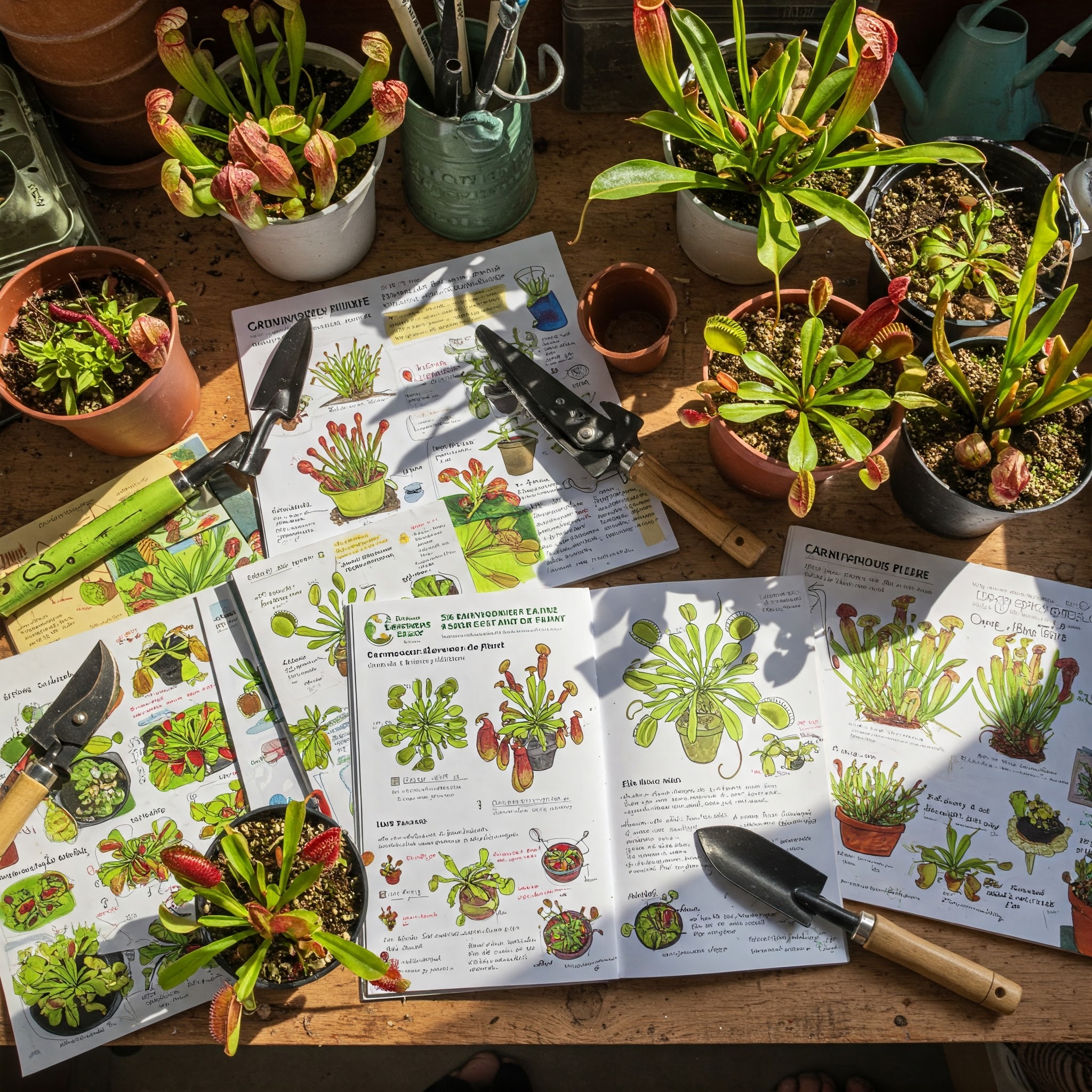 Culture de plantes carnivores - guides pratiques des Gloutonnes