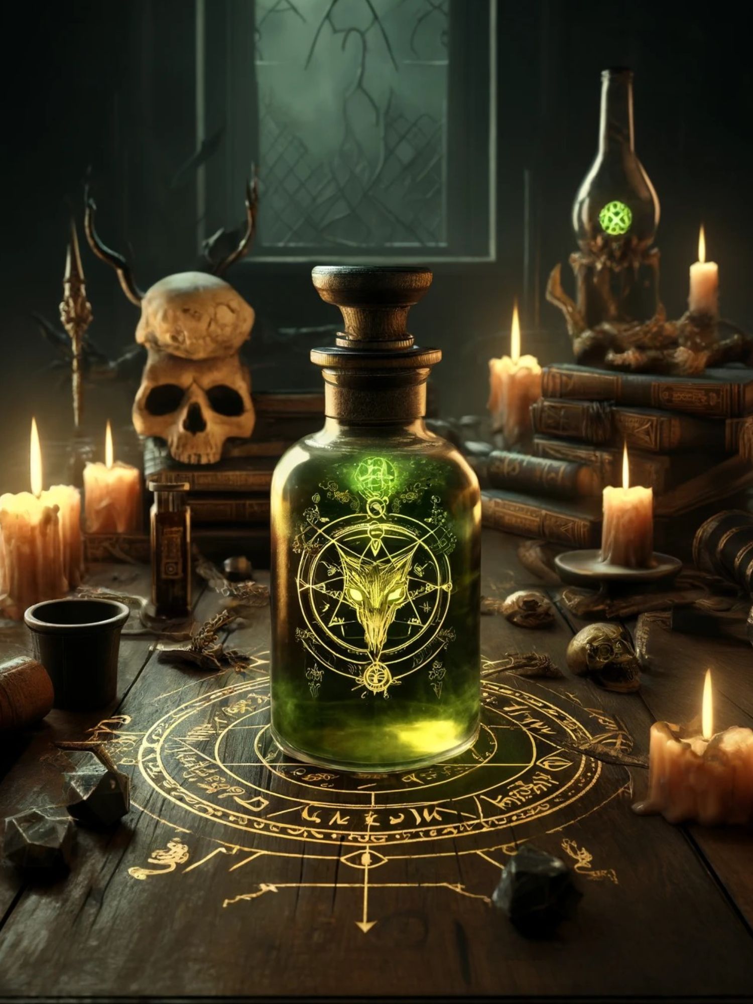 Extrait - Brouet d'Enfer Corrompu - Potion inspirée des pièges des plantes carnivores